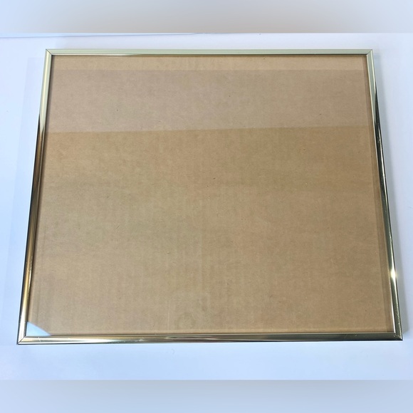 Vintage Brass Picture Frame Bundle Home Decor Gallery Wall Professional Velvet - Picture 8 of 11